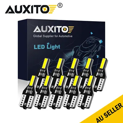 $8.59 • Buy 10x T10 LED AUXITO  NEW  Interior, Parker Light, Number Plate Light Globes 6000K