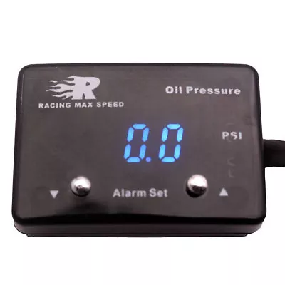 1/8 NPT Pressure Meter Oil Pressure Gauge Oil Press Guage With Sensor Blue Light • $59.99