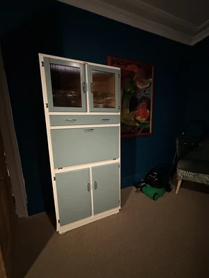1960s Vintage Kitchen Cabinet/cupboard/press • £200