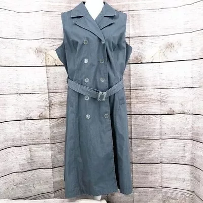 Isaac Mizrahi X Target Grey Coat Dress Size XXL • $30