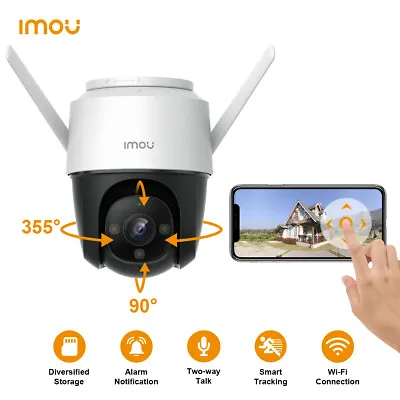 £66.39 • Buy IMOU IPC 1080P HD WIFI IP Camera Wireless Outdoor CCTV PTZ Smart Security IR Cam