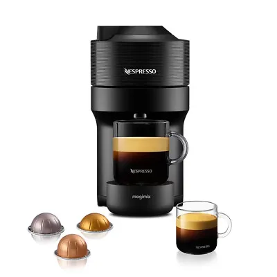 £61.99 • Buy Nespresso By Magimix Vertuo M800 POP Capsule Coffee Machine Black 11729