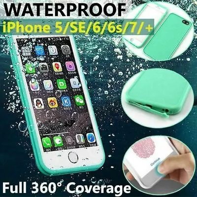 Waterproof Shockproof Dirt Proof Thin Case Cover IPhone 5 5S/6/6+/7/7+ • $5.95