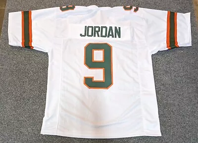 Brevin Jordan Unsigned Miami Hurricanes Style Custom Jersey • $25