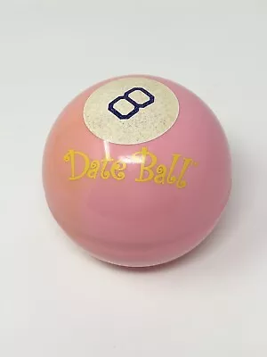 Mattel Pink Date Magic 8 Ball Full Size Glitter Edition 2000 Y2K Vintage • $17.99