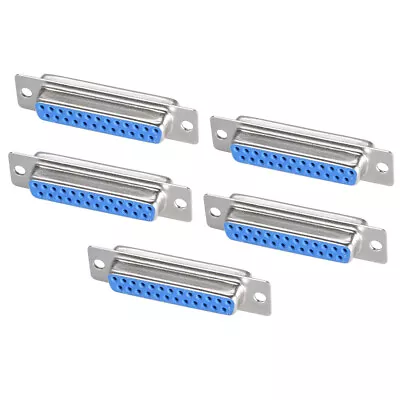 D-sub Connector DB25 Female Socket 25-pin 2-row Port Terminal Break Out 5pcs • £6.67