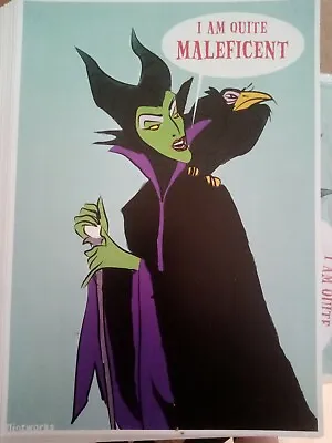 Maleficent A4 Print Disney Sleeping Beauty Flintworks • $9.33