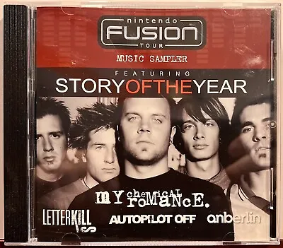 Nintendo Fusion Tour Sampler CD Story Of The Year My Chemical Romance Anberlin • $7.99