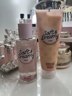 Victoria’s Secret Rare Pink Soft & Dreamy Lotion & Mist • $20