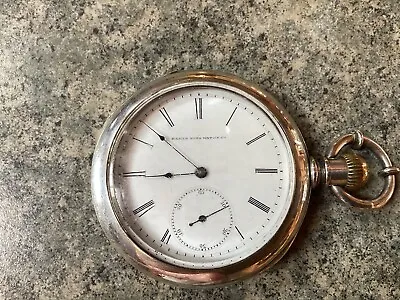 Antique Vintage Elgin National Watch Co Fahys Coin No. 1 Pocket Watch • $99.99