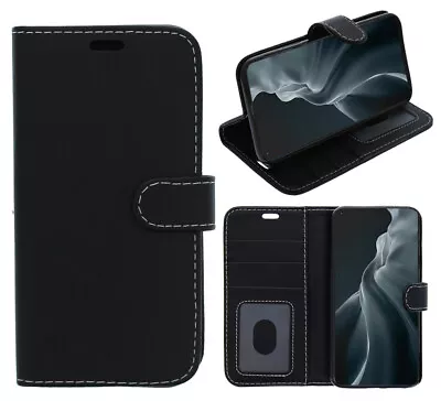 For Redmi Note 13 4G Case Cover Flip Wallet Folio Kickstand Leather Gel Cards • £5.45