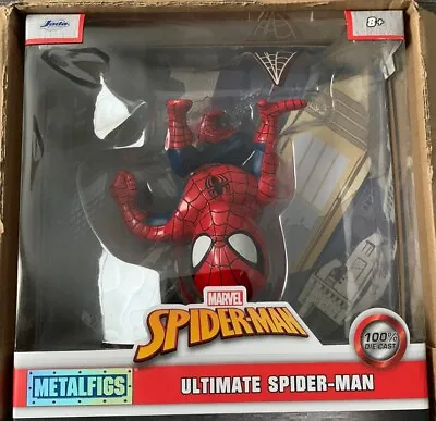 Ultimate SpiderMan / Metalfigs Die Cast 6” Collectable / Marvel / Brand New • £24.99