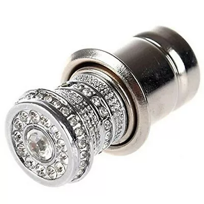 Crystal Bling 12V Car Cigarette Lighter Rhinestone Car Charger Decor Accessories • $8.03