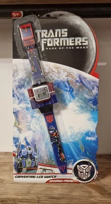 £19.95 • Buy Transformers Lcd Digital Watch Optimus Prime Transforming