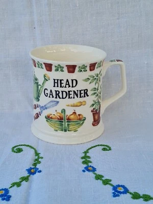 £6.99 • Buy Past Times Head Gardener Fine Bone China Tea Coffee Mug Vgc
