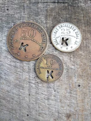 $30 • Buy Killarney, W. VA Killarney Smokeless Coal Tokens Coal Mining Scrip