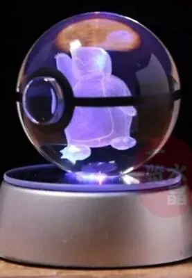 £24.95 • Buy Pokemon Light Up Etched Crystal Pokeballs.