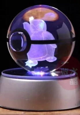 £24.95 • Buy Pokemon Light Up Etched Crystal Pokeballs.
