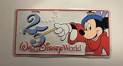 Walt  Disney World 25 Years  Licence Plate • £6.50