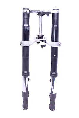 2002 02 03 Yamaha Yzf R1 1000 1000r Oem Front Forks Triple Tree Suspension Y123 • $347.80