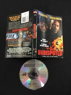 Undisputed - 2002 Wesley Snipes Ving Rhames - DVD DISC & ARTWORK ONLY* NO CASE* • $4.99