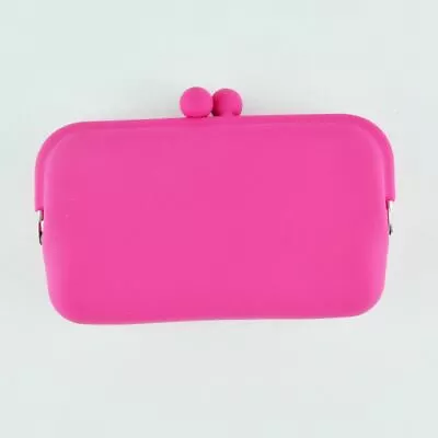 Silicone Purse - Wallet - Cell Phone Holder - POCH IV P+G Designs - Magenta • $4.49