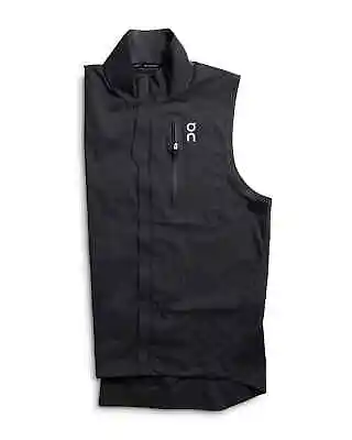 NEW! ON Running Men's Weather Vest Lightweight Weatherproof Color Black X-Large • $119.95
