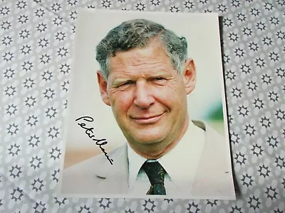 Peter Harris 1993 Horse Racing Racehorse Trainer Hand Signed Press Photo • £9.99