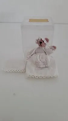 Little Gem 3  Christening Teddy Bear  Nib • $25