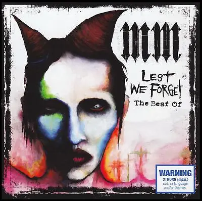 MARILYN MANSON - LEST WE FORGET : BEST OF CD 90's ~ GREATEST HITS ~ GOTH *NEW* • $17.99
