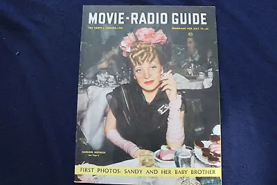 1941 May 17-23 Movie-radio Guide Magazine - Marlene Dietrich Cover - E 9271 • $45