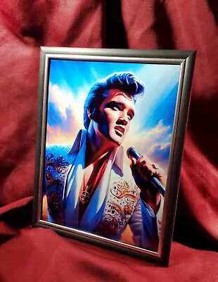 Elvis Presley  Everlasting  GLASS Print Of Original Painting • $59