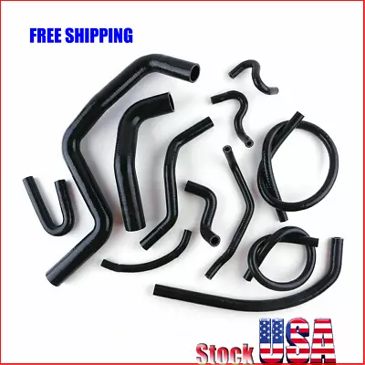 Black Radiator Silicone Hose For Honda Acura Integra DB7 DC4 RS LS GS SE B18B1 • $114.99