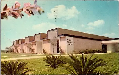 McAllen Texas Tourist Center Convention Center Posted 1971 Chrome Postcard 7J • $8.45