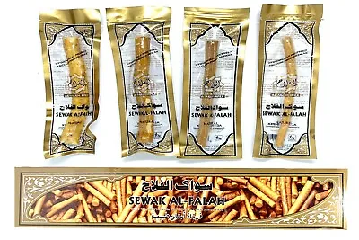 $11.84 • Buy 4 Sticks Of Sewak Meswak Miswak Al-Falah Herbal Natural Toothbrush Islam