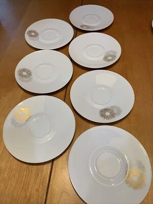 $15 • Buy Raymond Loewy Rosenthal Sunburst Saucers (7)