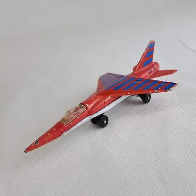 Matchbox SB4 Mirage F1 Jet 1973 Red 11cm X 6.5cm • $6.20