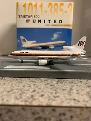 DW 1:400 Scale Diecast Model United Airlines L1011 Commercial Airliner N501PA • $78.99