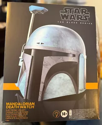 NEW & SEALED -  Star Wars Black Series Mandalorian Death Watch Electronic Helmet • $92.99