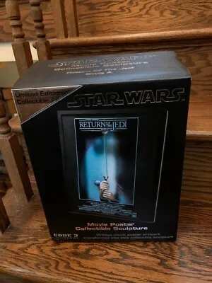 SDCC Code 3 Collectibles Star Wars Movie Poster Sculpture Return Of The Jedi • £136.13