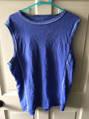 £5 • Buy Urban Spirit Blue Vest Size L