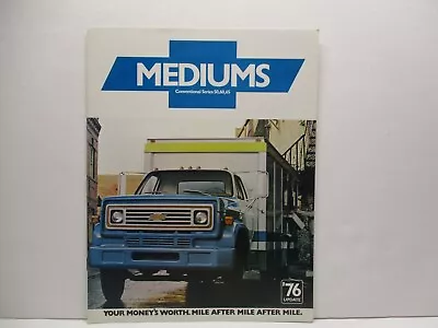 $8.99 • Buy 1976  Chevy Truck Dealer Brochure Parts Gas Sign Race Vintage Engine 4x4 Diesel