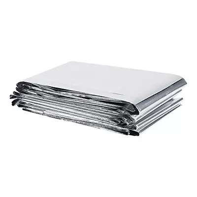 Silver Reflective Mylar Film Covering Foil Sheets For Garden Greenhouse • £11.86