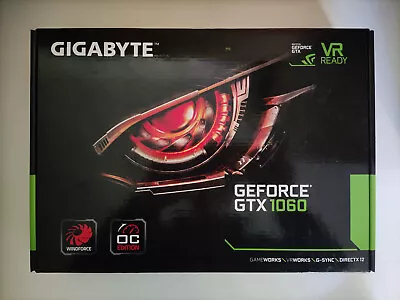 $209.95 • Buy GIGABYTE GeForce GTX 1060 Windforce OC 3gb Video Card