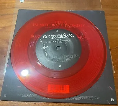 My Chemical Romance - I'm Not Okay (I Promise) 7  Vinyl Record MCR - A480 • $105