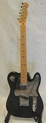 Fender Telecaster Electric Guitar Custom Leather/Sued Clad Body With Indian Logo • $2495