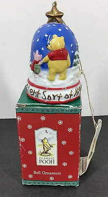 Midwest Cannon Falls Pooh & Piglet Bell Ornament With Box • $19.95