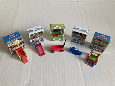 Miniverse Little Tikes Minis Toys Rocking Horse Bouncer Slide Gym Wagon • $59.99