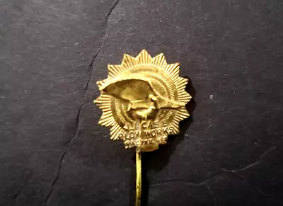 Vintage 1900 - J. I.  Case Plow Works Racine WIS. Gold Stick Pin  - Very RARE • $31.50