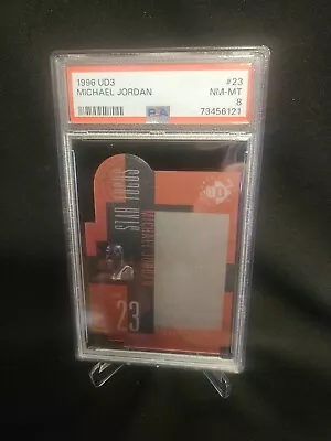 1996 UD3 Michael Jordan #23 PSA 8 • $19.99